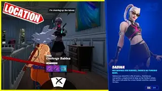 NPC 33 Location - SABINA | Fortnite Season 3