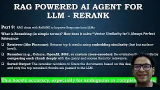 Build RAG AI App| Why RERANK is Critical in RAG Systems| Fixing Vector Similarity Limitations| Part9