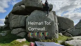 Helman Tor Bodmin Moor Cornwall UK Bouldering Trip.