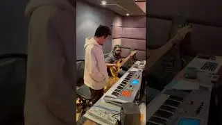 Bass guitar sessions with Keba
