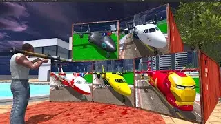Franklin found Mystery Plane Container in Indian Bikes Driving 3d