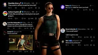 Gamers Are Mad At Amazon For Making Lara Croft's Titties Small In New Series.