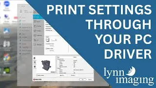 Print Settings Through the Driver on your PC (How to)