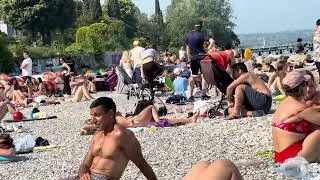 Italian beach life 4k