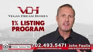 Vegas Dream Homes, 1% Listing Program