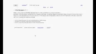 CraigsList Resume section training