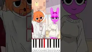 Pinky likes a little bit #sprunki #pinky #sprunkilove #shorts (@MohoMadness) - Octave Piano Tutorial