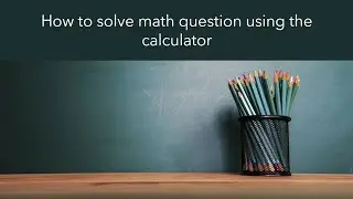 حل الأسئلة بالآلة  level 1 Business math