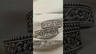 new fashionable silver bangles for women stylish bangles designs #trending