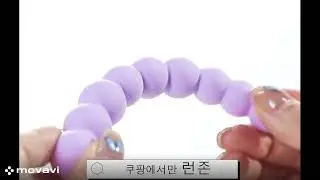 런존 레인보우 실리콘 질 항문 이중 애널 플러그 자위기구 SM용품 157번