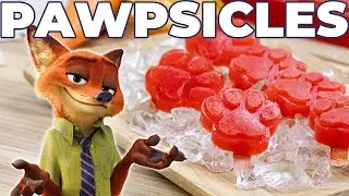 How to Make Pawpsicles from Zootopia&nbsp;✨ Fictional Feasts