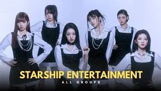 All Groups Made by STARSHIP Entertainment [2010-2025] 