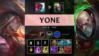 Yone Top vs Singed - EUW Challenger Patch 25.16