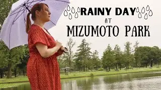 Rainy Day at Mizumoto Park || Relaxing Rainy Day Vlog