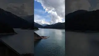 Kurobe damn in central Japan.