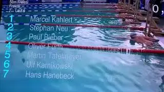 50m Ice-Freestyle / Ice Swimming Aqua Sphere German Open 2020