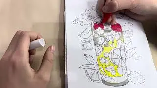Relaxing coloring book 