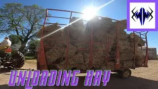 Unloading Hay 2