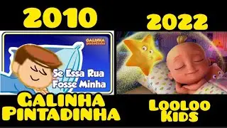 Galinha Pintadinha VS LooLoo Kids - Se Essa Rua Fosse Minha - HD | Original VS C&oacute;pia