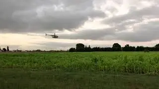 Spraying Fertiliser