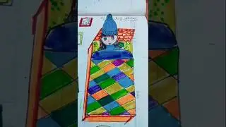 beautiful doll house 🏠 with paper #doll #house #paper #craft #video #viral #short #reels #art #yt