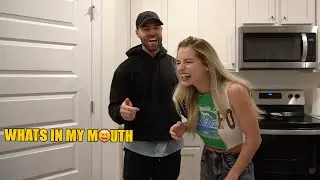 Guess Whats in my Mouth CHALLENGE