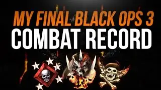 My Final Black Ops 3 Combat Record! Level 1000 stats! (200k Kills 3.4k Wins)