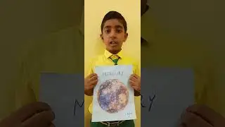 Mercury A.V.R. Happy Kids N&P School #solarsystem #planets #mercury #education #sciencefacts