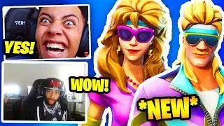 DAEQUAN & MYTH React To *NEW* AEROBIC ASSASSIN And MULLET MARAUDER SKINS! | Fortnite Battle Royale