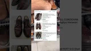 The Shoe Section was Insane at this Goodwill!
