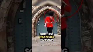 This guard collapses due to heat then this happened! 🥺❤️😨