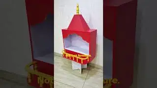 Wooden Mandir with Drawer | Compact, Sacred & Stylish
