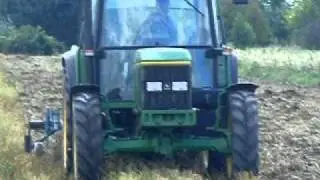 John Deere 6100 + Rabe werk 2.2 9 łap gruber ścierniskowy