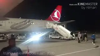 Transit in Istanbul: Bus Transfer @New Airport to International Transfer Desk ( Turkish Airlines )