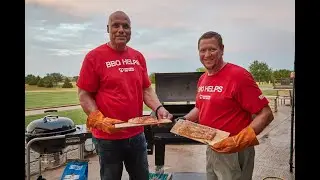 Operation BBQ Relief Salmon with Art Still and Stan Hays