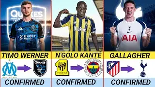 🚨 Top 10 Latest Football Confirmed & Rumours Transfer News 2026 😍 | Ft. N'Golo Kant&eacute;, Xabi Alonso