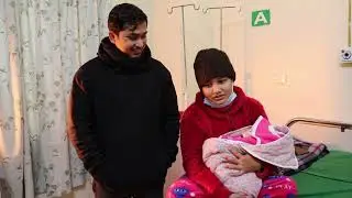 ॐ अस्पतालमा उदयपुरका किरण प्रताप श्रेष्ठ र प्रीति श्रेष्ठको वात्शल्य सुख को खुशी