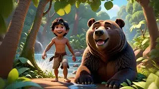 The Monkey Mischief 🐵 | Jungle Book Adventure Ep. 3 | Poem for Kids
