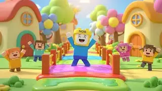 O Construtor Travesso do Roblox Perdeu as Ferramentas M&aacute;gicas | Can&ccedil;&otilde;es Infantis e Rimas para