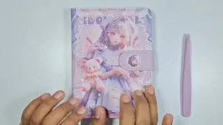 Kawaii sticker decorating❤️beautiful sticker decorating blog😍❤️ asmr journal sticker decorating🥰