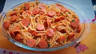 Macarrão com Salsicha