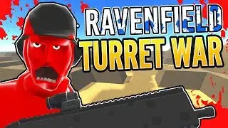 RAVENFIELD VS TURRET WAR | Crazy Custom Unity Asset Hacking Edition + Online Versus