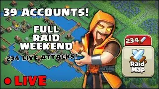 234 Raid Weekend Live Attacks! Capital Peak Level 4