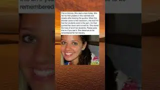 Brave Teacher Saves Students from Threat!   #shorts #fyp #fypage