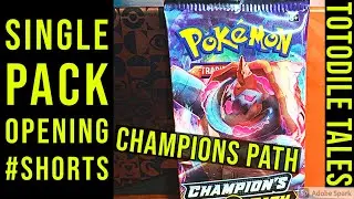 CHAMPIONS PATH Pokemon Card Opening - One Pack #Shorts 86