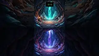 Magical Crystal Cave | Spot the Difference Challenge 🪄🌌