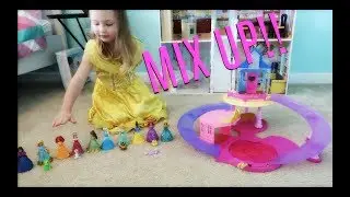 DISNEY MAGICLIP MIX UP Belle Snow White Sleeping Beauty Rapunzel Cinderella