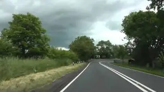 Driving On The A44 & A422 From Spetchley To Inkberrow, Worcester, England 22nd June 2013