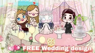 😍FREE Wedding Decoration Design in Avatar World 😍| Dream Wedding Setup Tour! 💍#pazu #avatarworld 