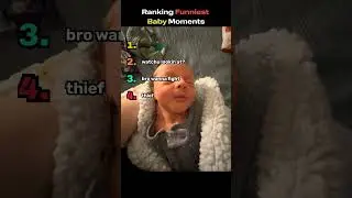 Ranking Funniest Baby Moments😂👶#baby #babyshorts